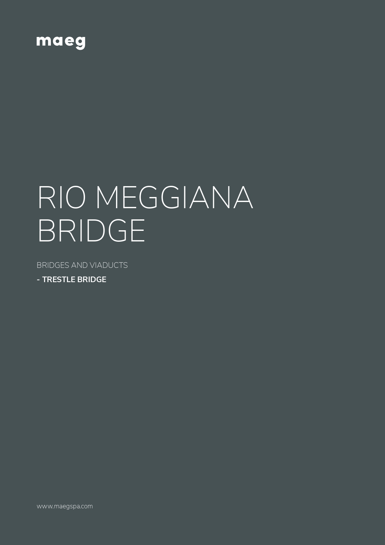 Rio Meggiana bridge